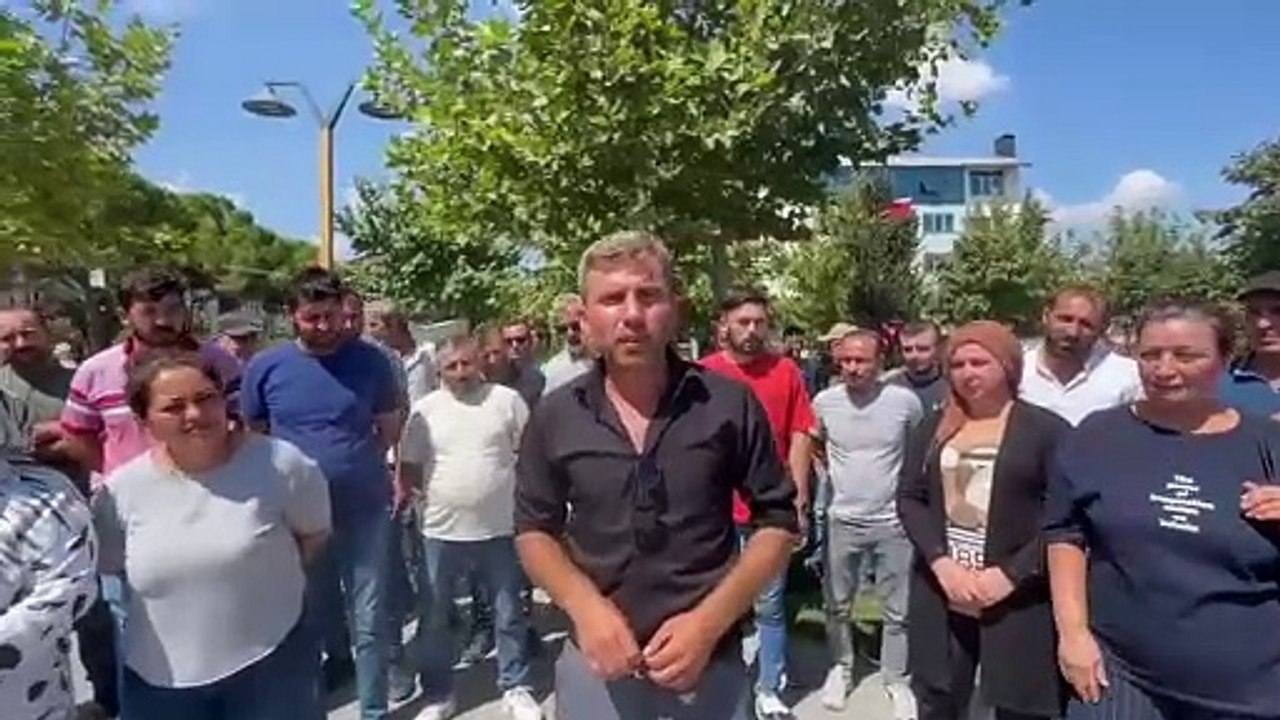AKP'li vekile ait Fernas Madencilik'te sendikaya üye oldukları gerekçesiyle işten atılan işçiler direniyor!