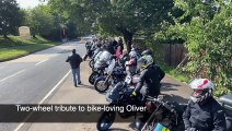 Devon bikers pay tribute to Teignmouth teenager Oliver Weston