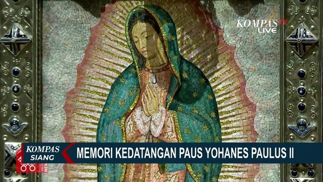 Mengingat Kunjungan Paus Yohanes Paulus II ke Indonesia, Sebut Kagum dengan Pancasila