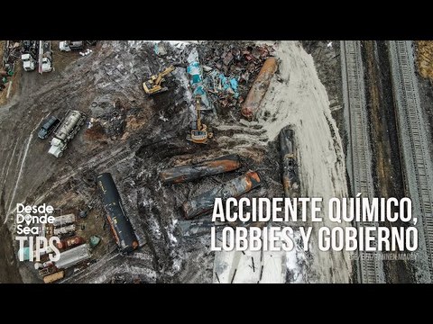 Desastre en Ohio: Escandalosa corrupción detrás del accidente de tren con químicos nocivos en EEUU