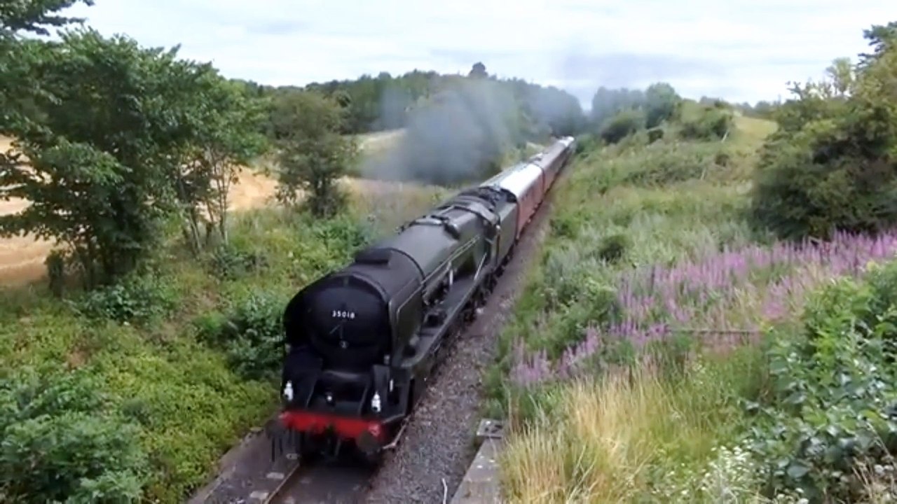 Steam Train Always Looks Awesome