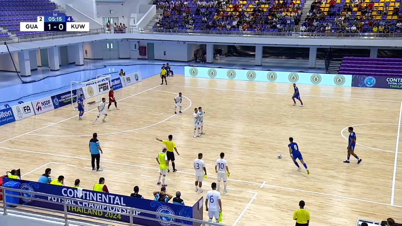 Guatemala 3-2 Kuwait  - Continental Futsal Championship