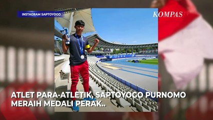 Medali Pertama di Paralimpiade Paris 2024! Saptoyogo Purnomo Raih Medali Perak