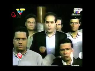 ¡RETO ACEPTADO! Julio Borges NIEGA su participación en el GOLPE del 2002