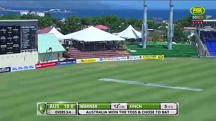 Warner stamps name on St Kitts with ton