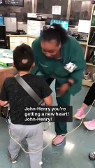 "Vou ter um coração novo!" Menino partilha notícia de cirurgia com amigos