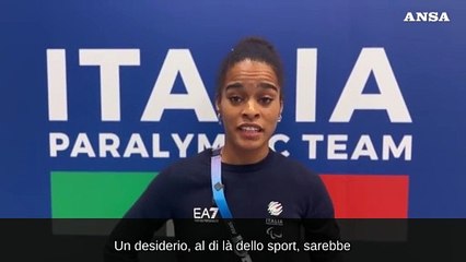 Paralimpiadi, il messaggio di Rosa Efomo De Marco: "Desidero l'inclusione"