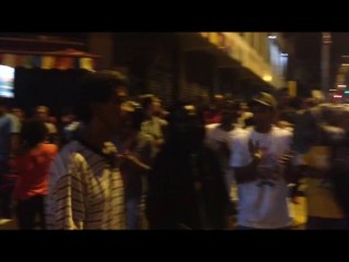 Opositores en panadería de la Avenida Baralt