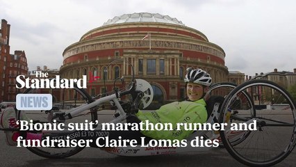 'Bionic suit' marathon runner and fundraiser Claire Lomas dies