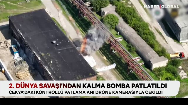 2. Dünya Savaşı'ndan kalma bomba patlatıldı