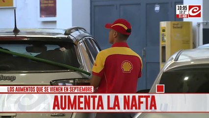 Septiembre recargado: los combustibles aumentan un 4 %