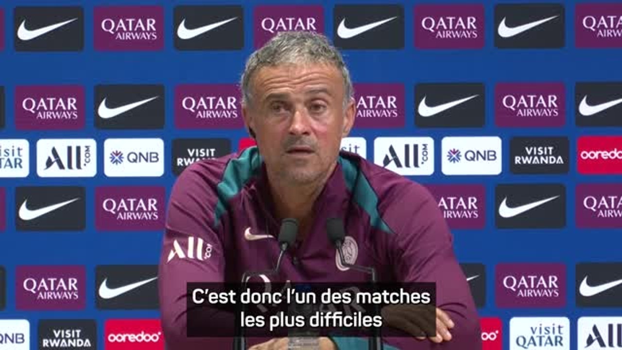 PSG - Luis Enrique : "Lille, l'un des meilleurs matches du championnat"