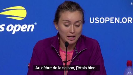 US Open - Badosa : "J'ai pensé à arrêter ma carrière"