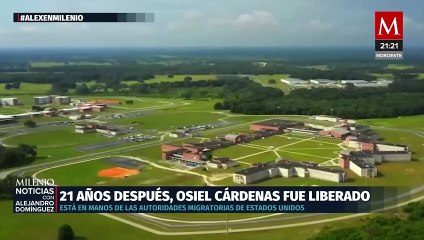 Osiel Cárdenas fue liberado tras permanecer 21 años en prisión en Estados Unidos