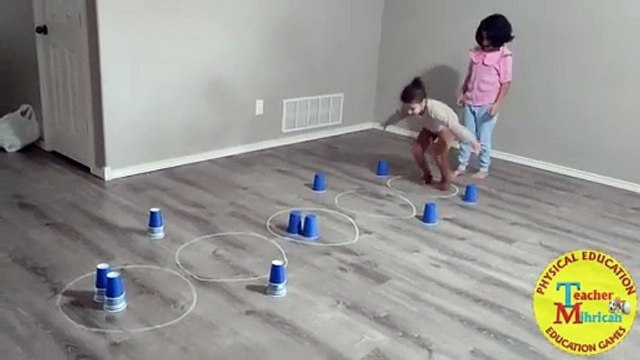 Jumping game | pe games and activities for kids | Primary school and elementary school