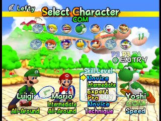 Mario Power Tennis online multiplayer - ngc
