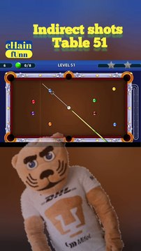 Indirect shots 8 ball pool game learning MbA fUnn