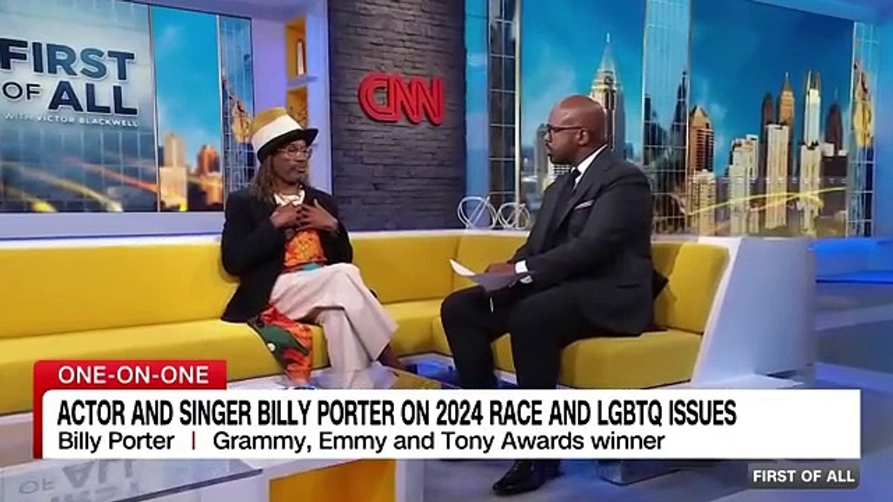 I feel at home home home home Billy Porter on performing at first Global Black Pride