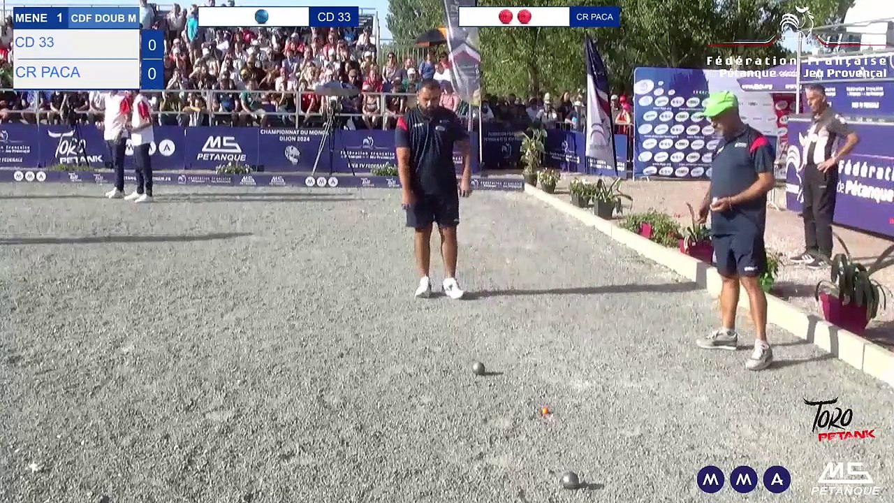 CHAMPIONNATS DE FRANCE DOU M - ST YRIEIX 2024 8E CR PACA VS CD33