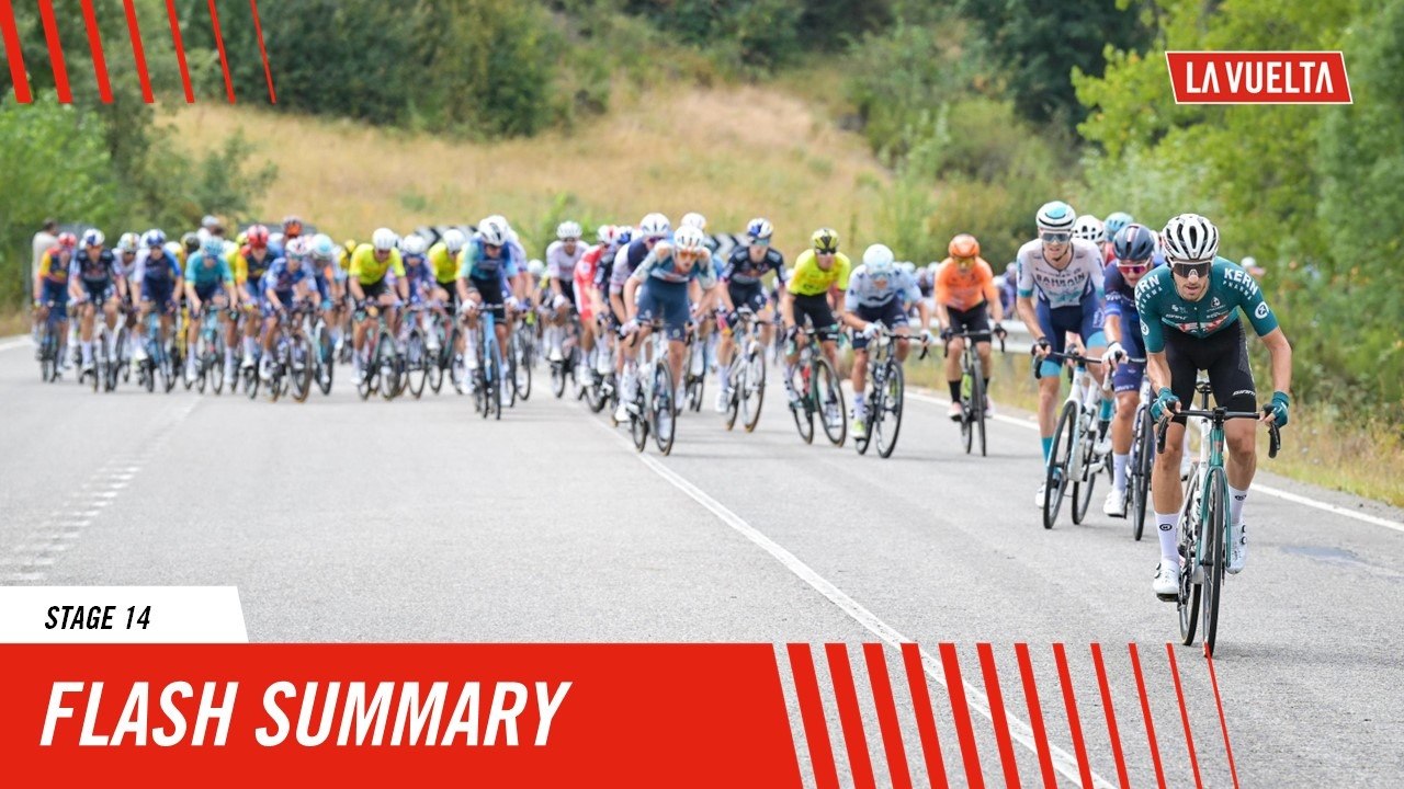Stage Highlights in 1' Stage 14 La Vuelta 2024 Vídeo Dailymotion