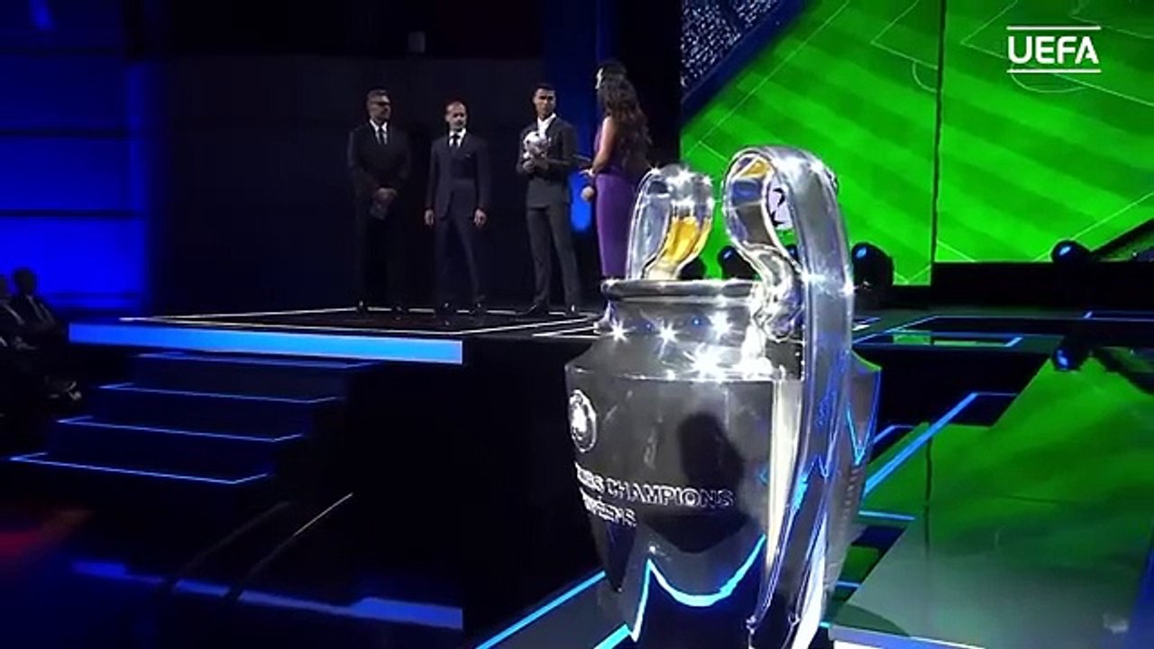 I receive THE BIGGEST AWARD of the Champions League