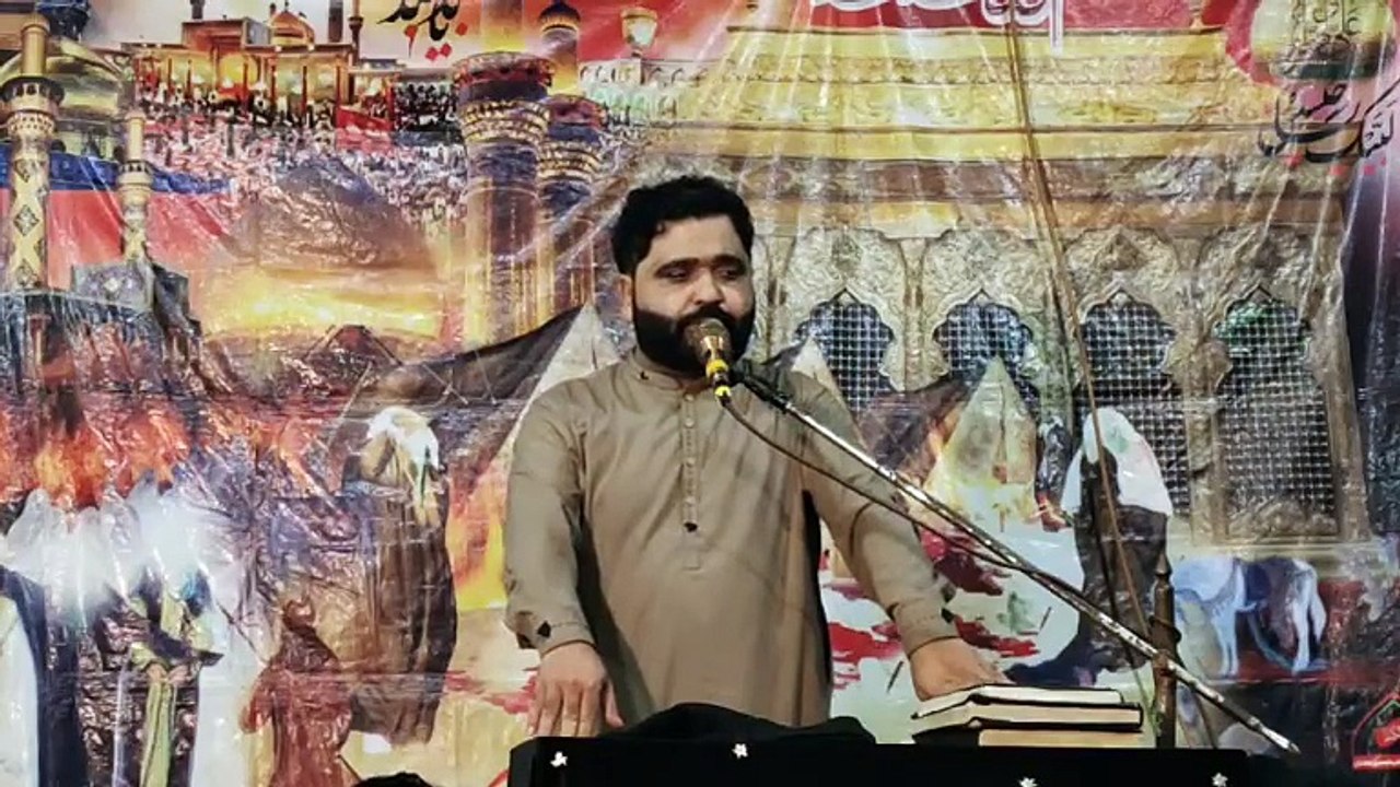 Zakir Ghulam Mustafa Alyani || Majlis e Aza 24 Safar 1446 Hijri 2024