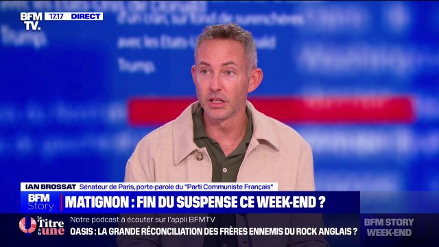 Nomination du Premier ministre: Les macronistes cherchent à continuer d'exercer le pouvoir, alors même qu'ils ont été battus , affirme Ian Brossat (Parti communiste)