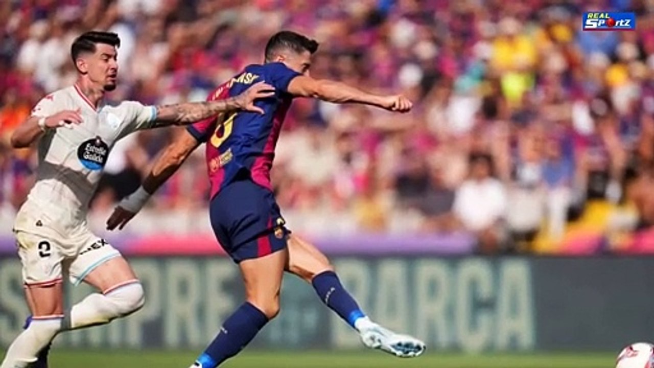 Robert Lewandowski Goal vs Real Valladolid | Barcelona vs Real Valladolid | Robert Lewandowski Goal