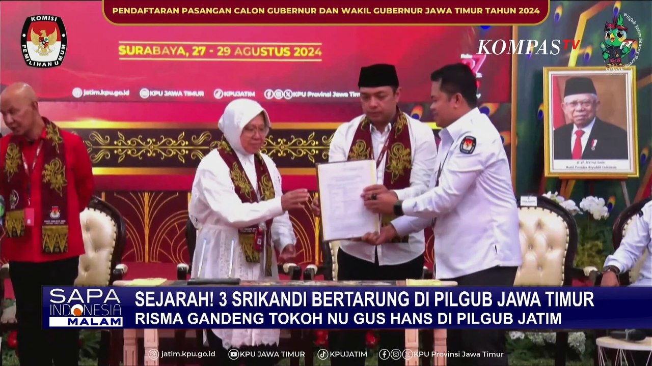 Cetak Sejarah Baru! 3 Srikandi Bertarung di Pilgub Jawa Timur: Khofifah, Risma, dan Luluk