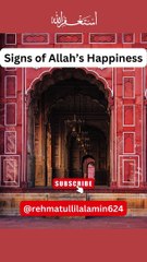 Signs of Allah's Happiness #shorts #islamic #trending #fyp #shortsfeed