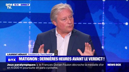 Laurent Hénart (Parti radical), au sujet d'Emmanuel Macron: "Je pense qu'il veut trouver la solution la plus durable possible"