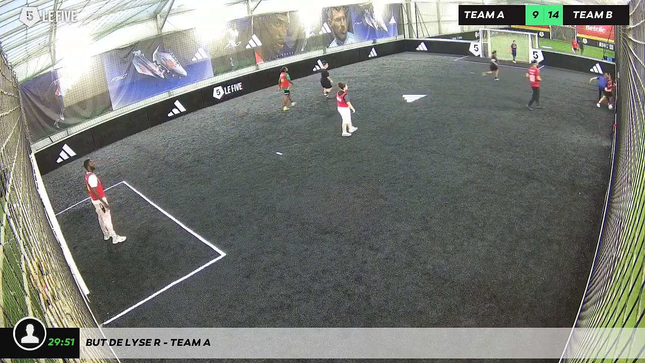 But de Lyse R - Team A