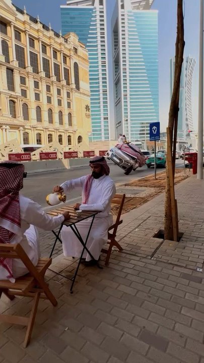 "Chill in Saudia Audi Style Follow For More Video Videos Have Trendingreels"....!!