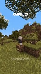 boys vs girls in minecraft