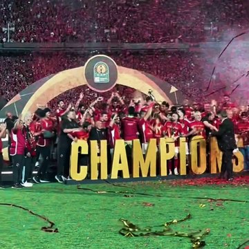 احتفالات لاعبي الأهلي بالتتويج بالبطولة الثانية عشر من دوري أبطال افريقيا / Al-Ahly players celebrate winning the twelfth African Champions League title