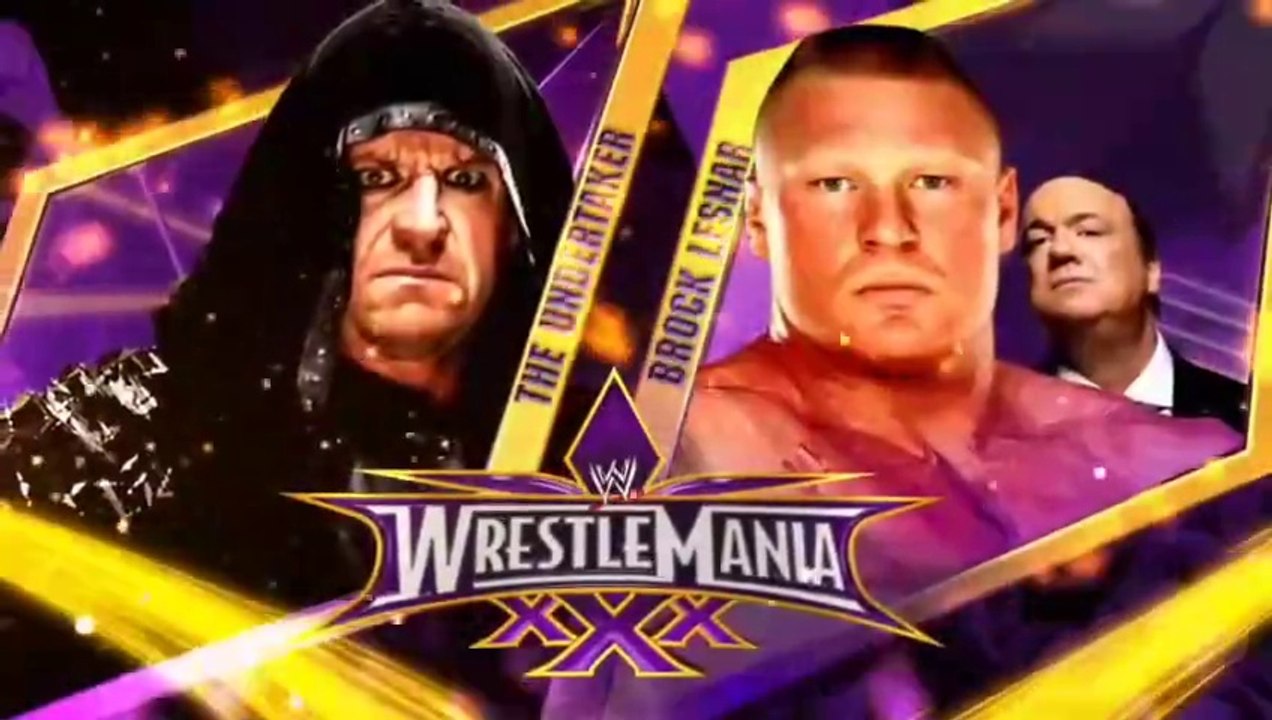 WWE WrestleMania XXX - Brock Lesnar vs The Undertaker