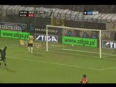 Widzew 2-4 Polonia