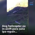 Chopper, sadyang ibinagsak ng piloto? | GMA Integrated Newsfeed