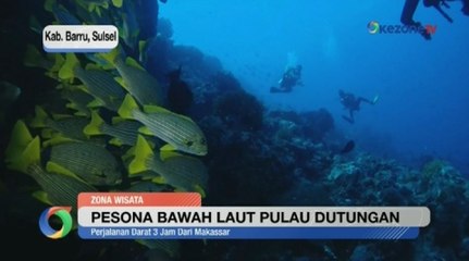 下载视频: Pesona Eksotik Bawah Laut Pulau Dutungan Sulawesi Selatan