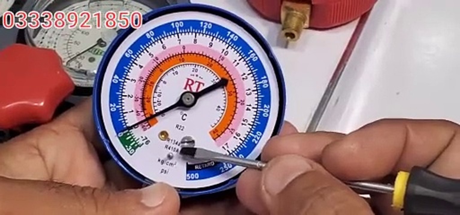 How to use and Read AC Manifold Gauges for AC.HVACR Refrigrent charging  digital Manifold gauge