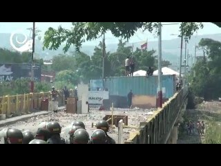 Vea cómo fue el segundo día de guarimbas en la frontera