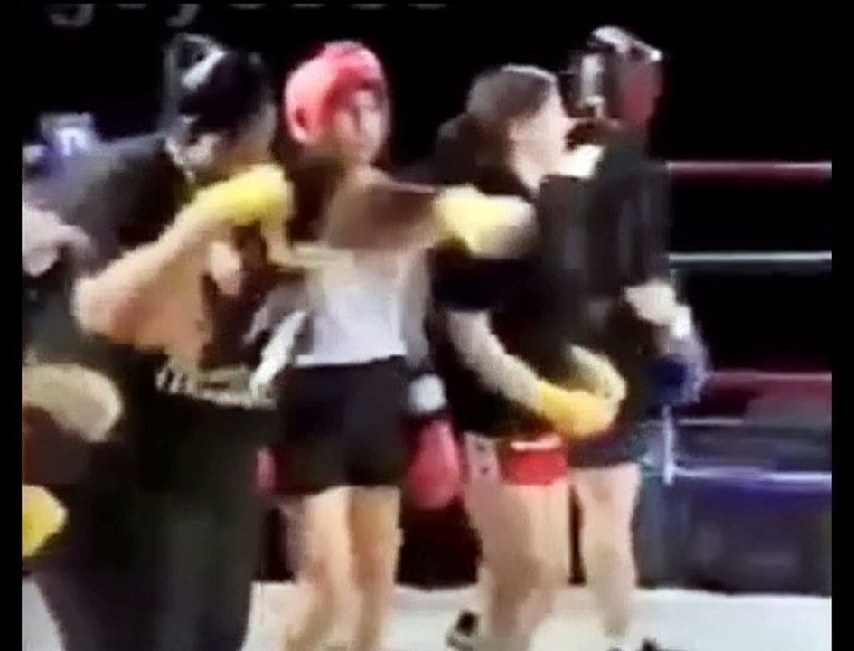 A boxer wins over every woman who fights him