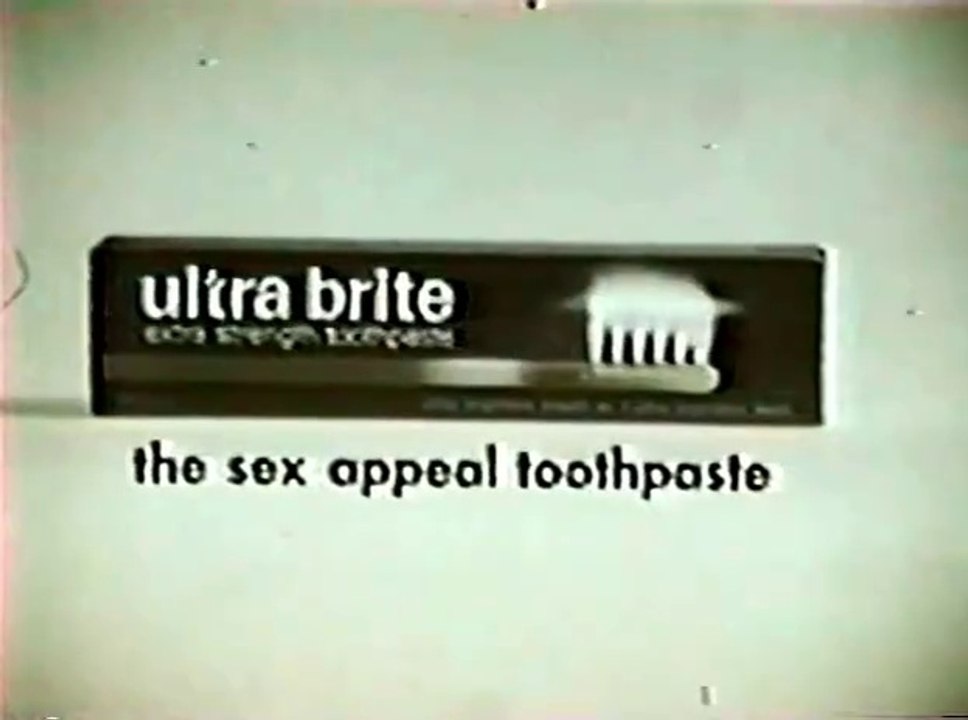 1960s Ultra Brite toothpaste TV commercial - video Dailymotion