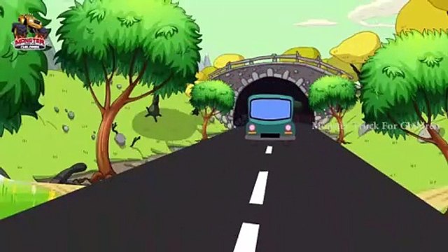 Wheels On The Bus Go Round And Round - Nursery Rhymes With Full Lyrics