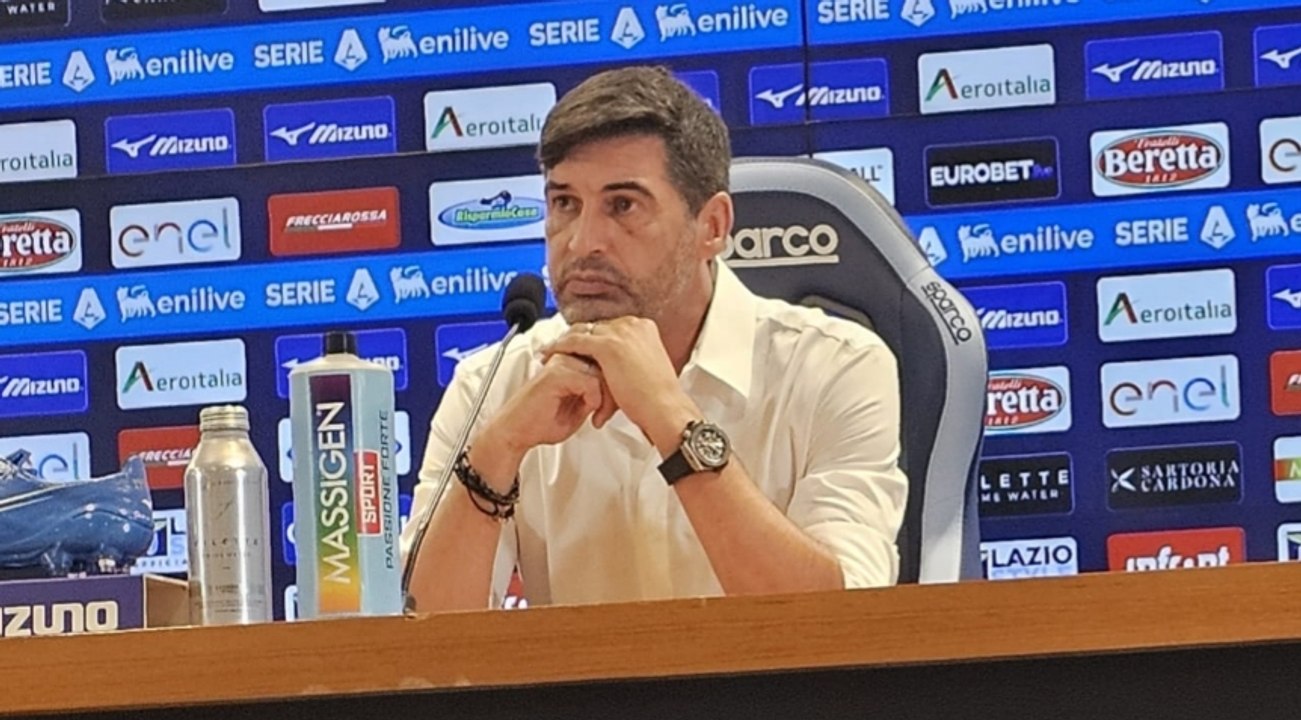 LAZIO-MILAN 2-2 - LA CONFERENZA DI FONSECA  POST GARA