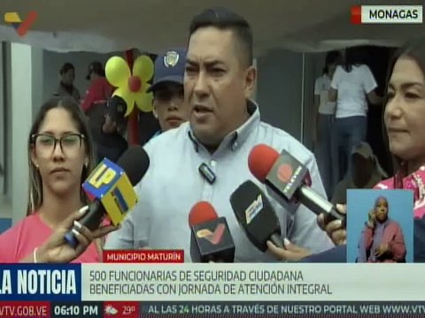 500 funcionarias policiales en Monagas fueron beneficiadas con jornada de atención de salud