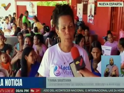INN y Plan Parto Humanizado realizaron jornada de atención a madres lactantes de Nueva Esparta