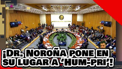 ¡VE! ¡Dr. Noroña pone en su lugar a ‘Hum-pri’ y a una panarka por intentar cepillar a Javier corral!