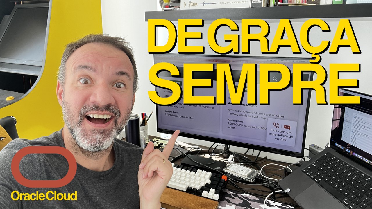 Hospedagem Oracle de Graça