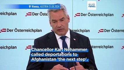 Austria says it will work with Germany on joint deportations of criminals to Afghanistan